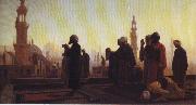 Jean - Leon Gerome Rooftop Prayer china oil painting reproduction